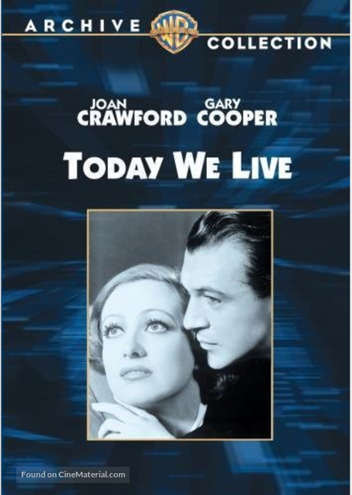 Today We Live - DVD movie cover