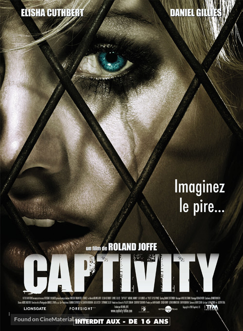 Captivity - French Movie Poster