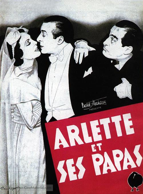 Arlette et ses papas - French Movie Poster