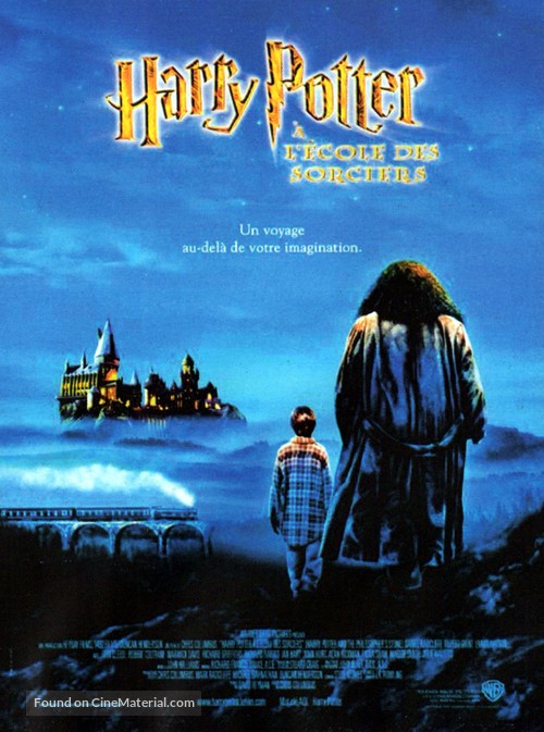 Harry Potter and the Philosopher&#039;s Stone - French Movie Poster