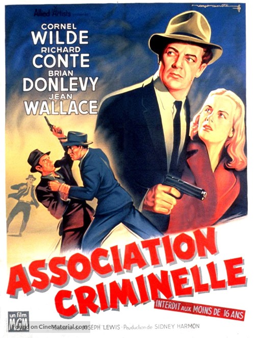 The Big Combo - French Movie Poster