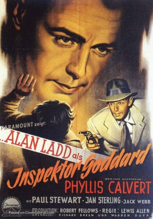 Appointment with Danger - German Movie Poster
