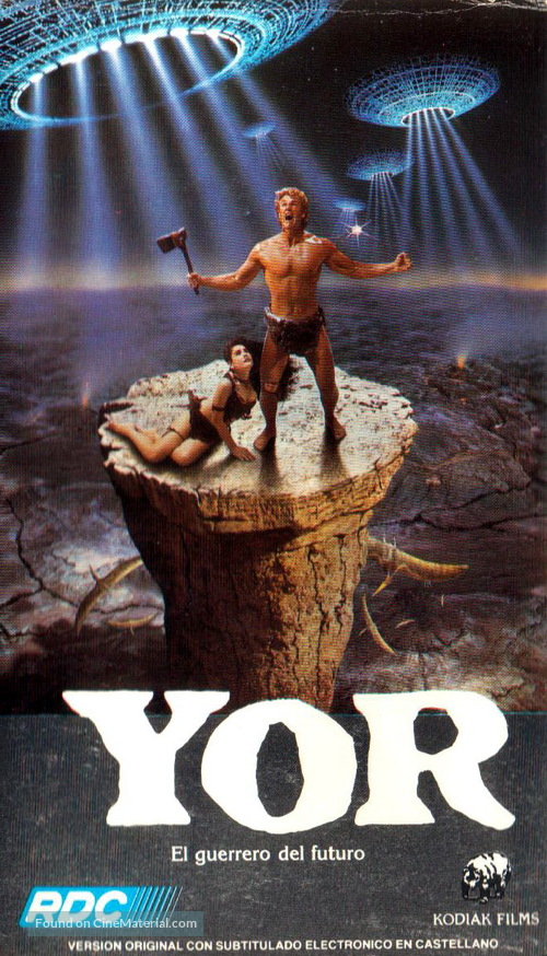 Il mondo di Yor - Argentinian VHS movie cover