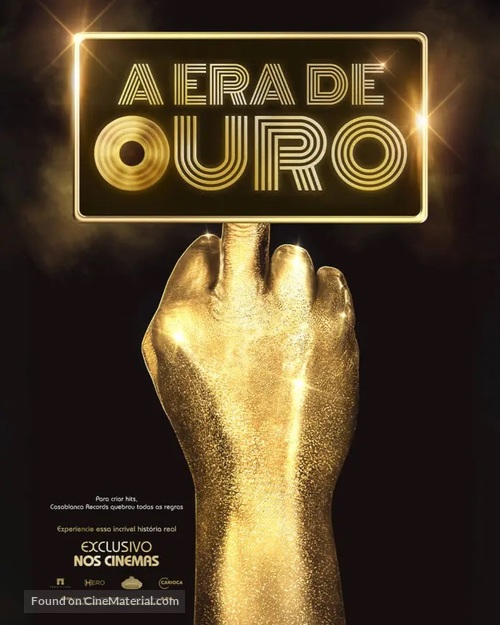 Spinning Gold - Brazilian Movie Poster