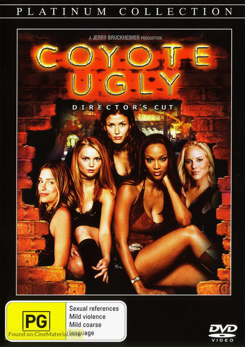 Coyote Ugly - Australian DVD movie cover