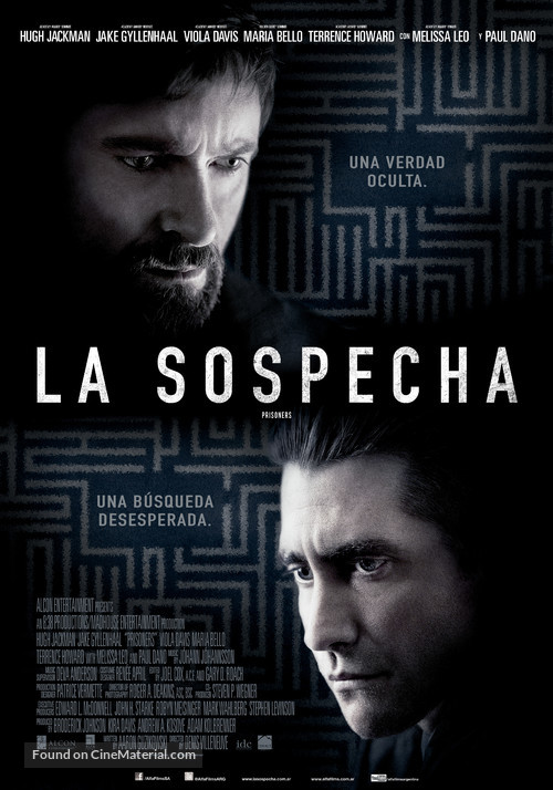 Prisoners - Argentinian Movie Poster