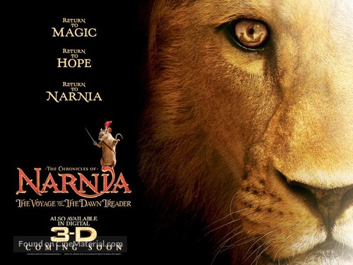 The Chronicles of Narnia: The Voyage of the Dawn Treader - Movie Poster