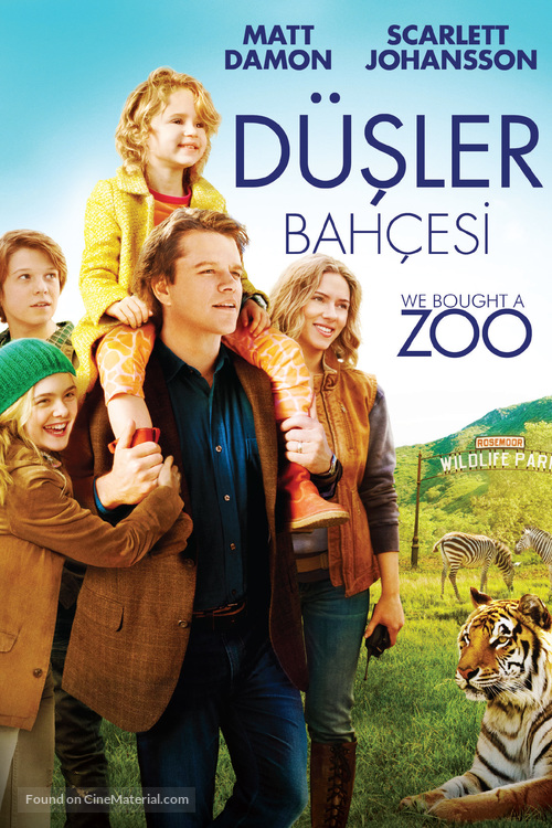 We Bought a Zoo - Turkish DVD movie cover