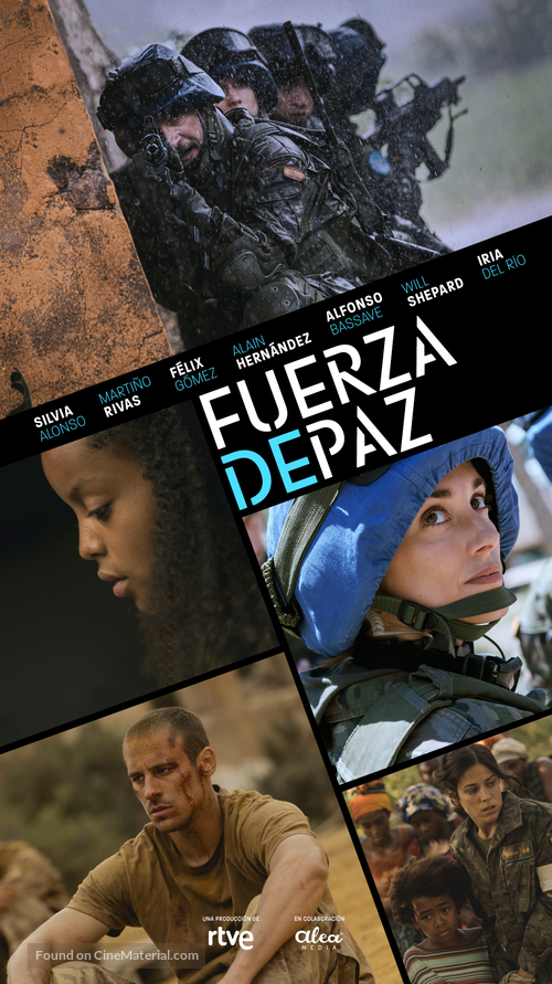 &quot;Fuerza de paz&quot; - Spanish Movie Poster