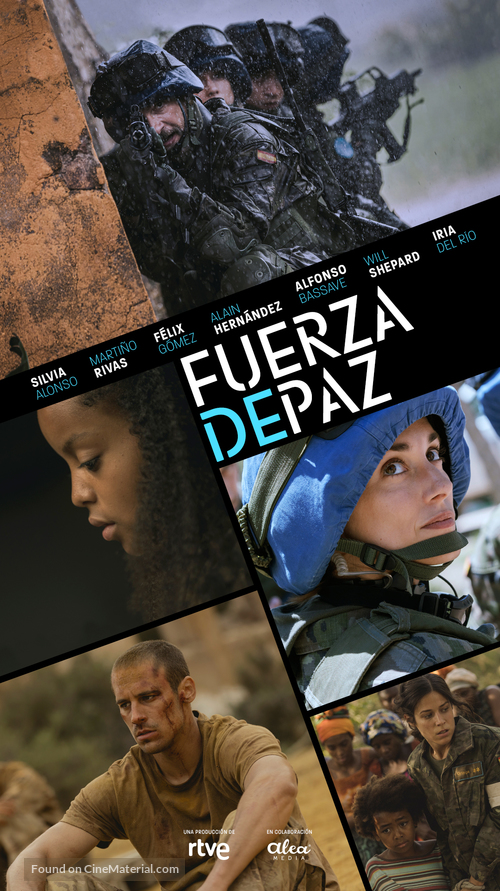 &quot;Fuerza de paz&quot; - Spanish Movie Poster