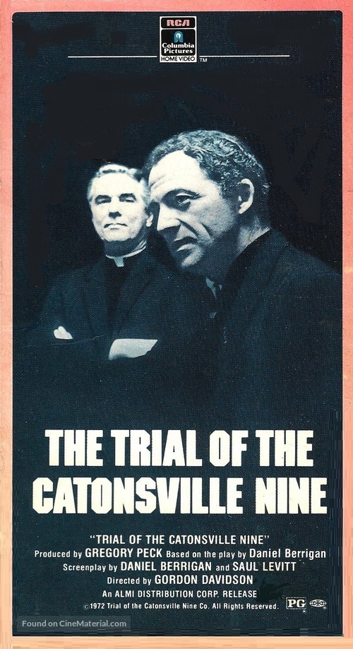 The Trial of the Catonsville Nine - Movie Cover