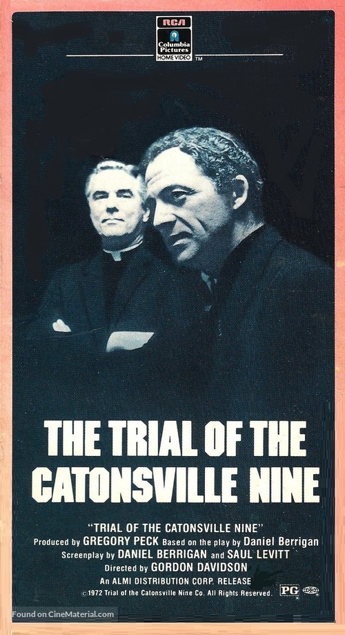 The Trial of the Catonsville Nine - Movie Cover