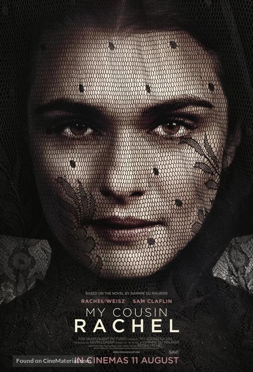 My Cousin Rachel - South African Movie Poster