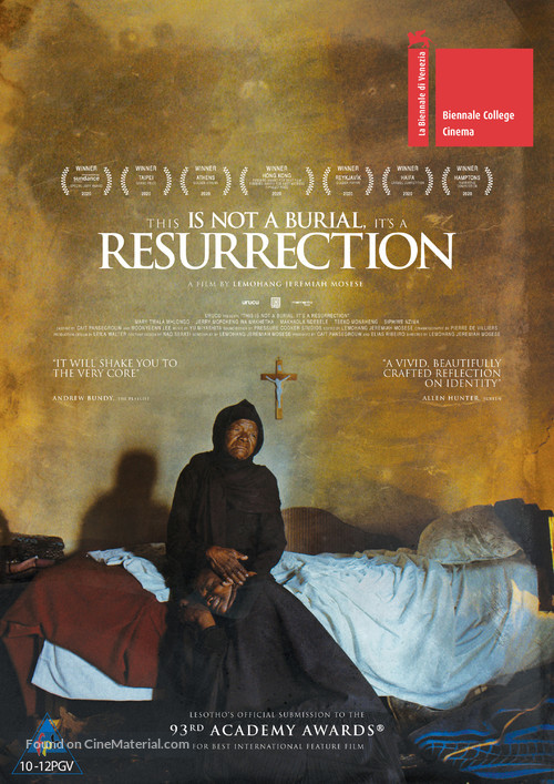 This Is Not a Burial, It&#039;s a Resurrection - South African Movie Poster