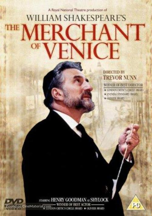&quot;Masterpiece Theatre&quot; The Merchant of Venice - British Movie Cover