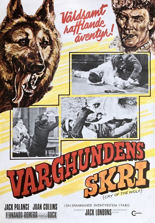 Il richiamo del lupo - Swedish Movie Poster