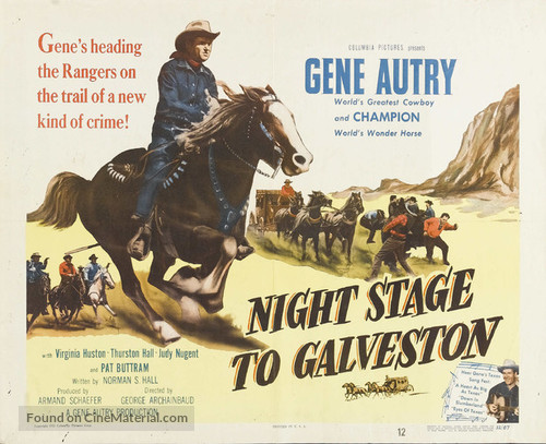 Night Stage to Galveston - Movie Poster