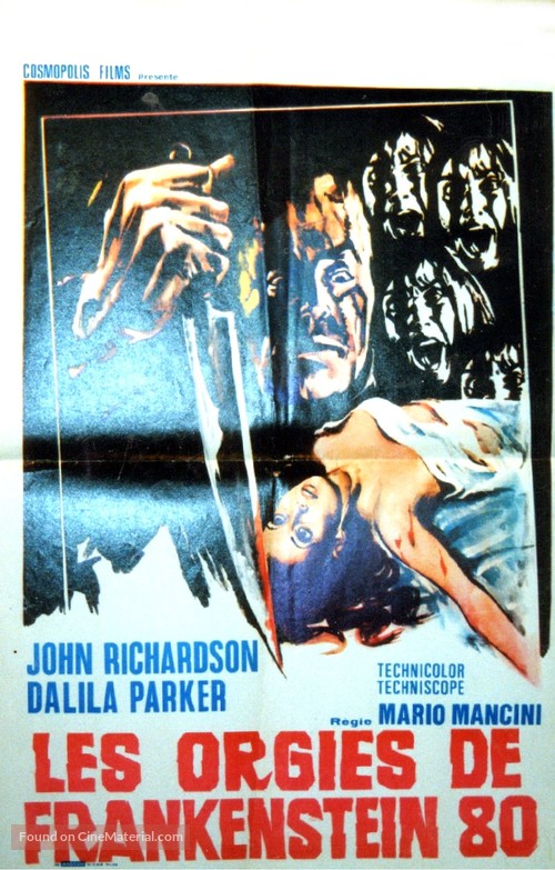Frankenstein &#039;80 - Belgian Movie Poster