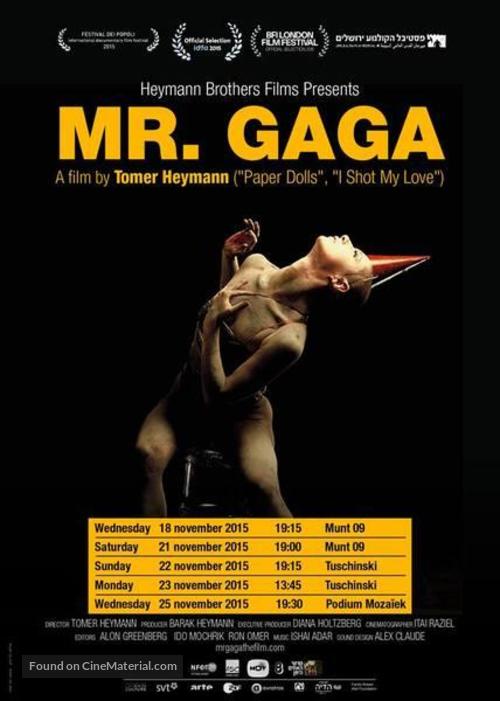 Mr. Gaga - German Movie Poster