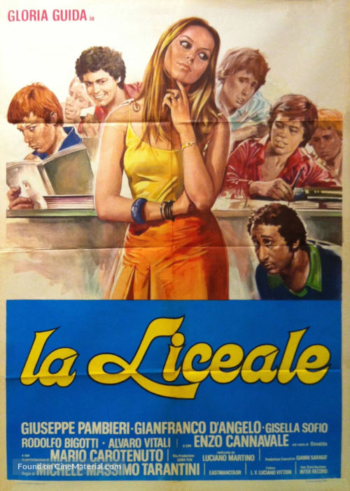 La liceale - Italian Movie Poster