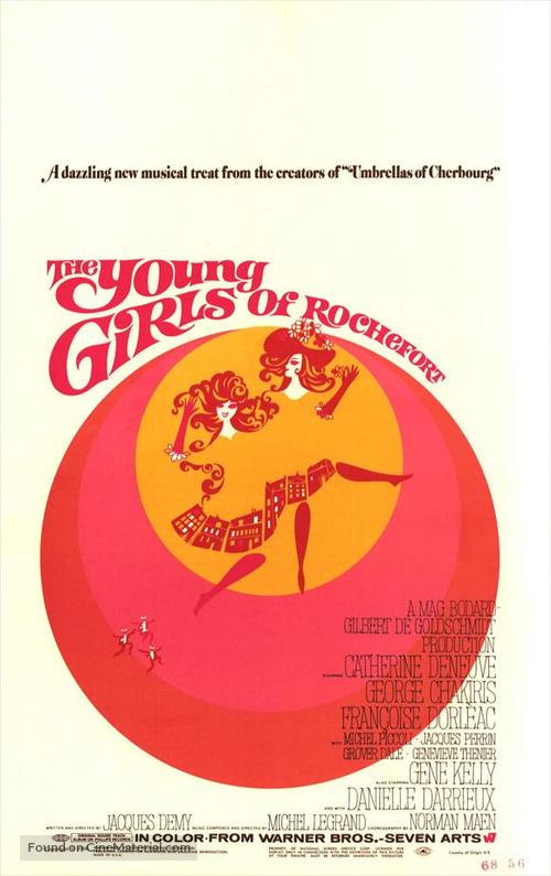 Les demoiselles de Rochefort - Movie Poster