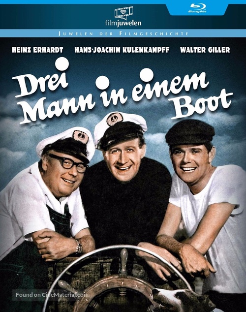 Drei Mann in einem Boot - German DVD movie cover