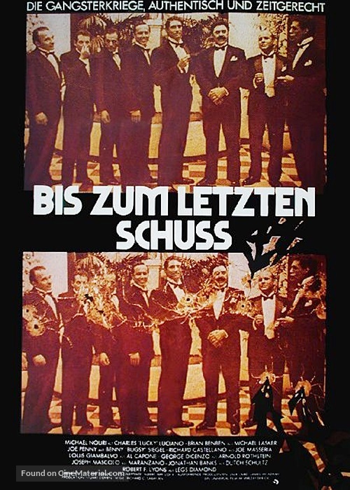 Gangster Wars - German Movie Poster