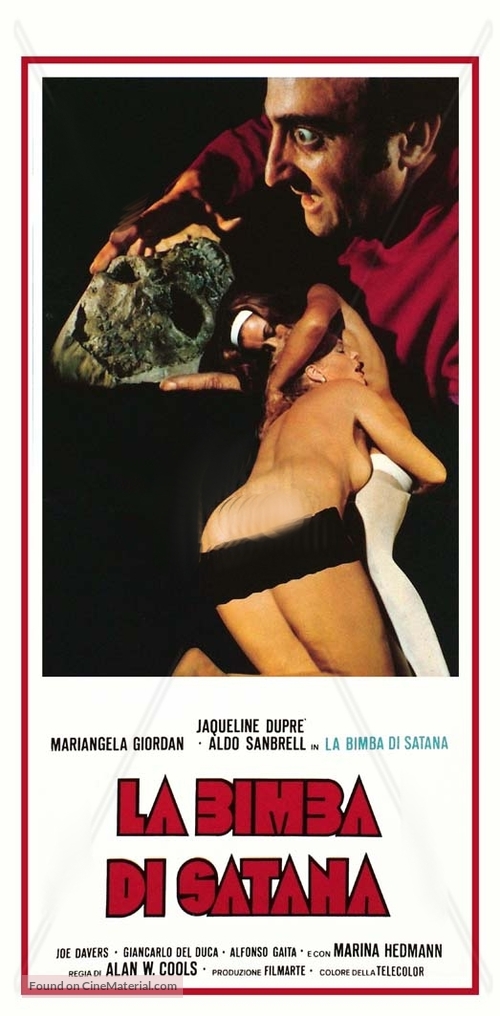 La bimba di Satana - Italian Movie Poster