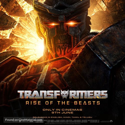 Transformers: Rise of the Beasts - Indian Movie Poster