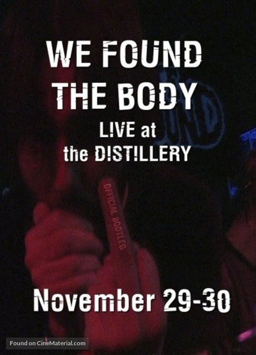 We Found the Body: Live &amp; Unauthorised - Canadian Movie Cover