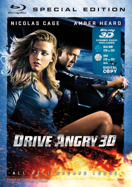 Drive Angry - Blu-Ray movie cover