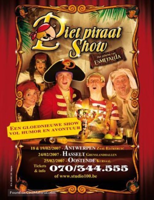 &quot;Piet Piraat&quot; - Belgian Movie Poster