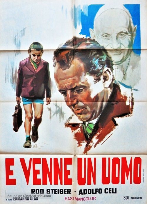 E venne un uomo - Italian Movie Poster