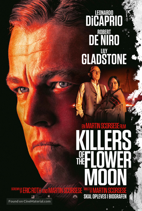 Killers of the Flower Moon - Danish Movie Poster