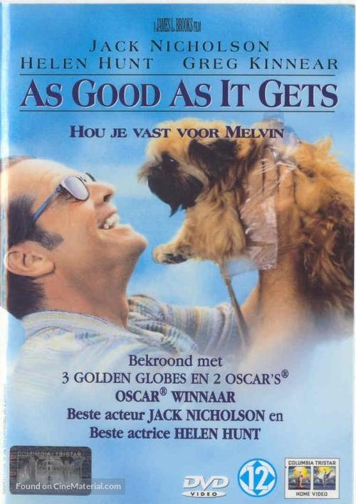 As Good As It Gets - Dutch DVD movie cover