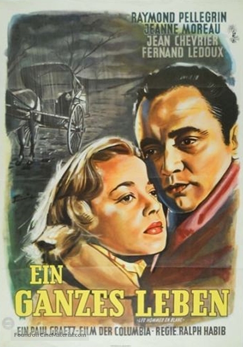 Les hommes en blanc - German Movie Poster