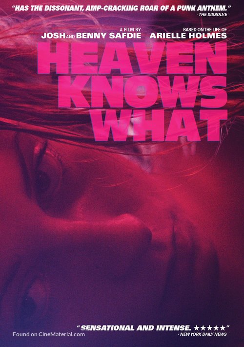 Heaven Knows What - DVD movie cover