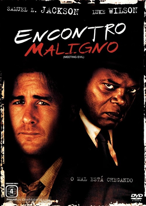 Meeting Evil - Brazilian DVD movie cover