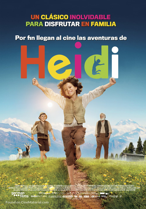 Heidi - Chilean Movie Poster