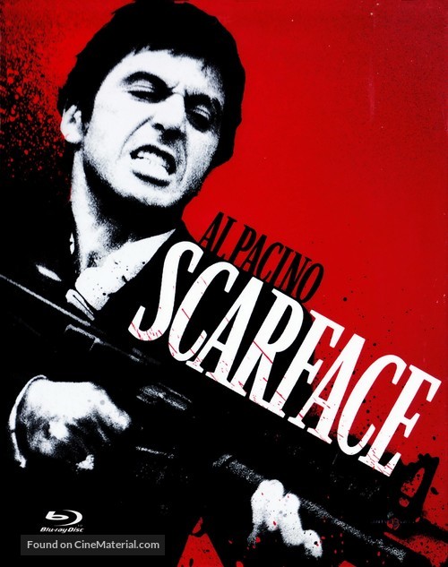Scarface - French Blu-Ray movie cover