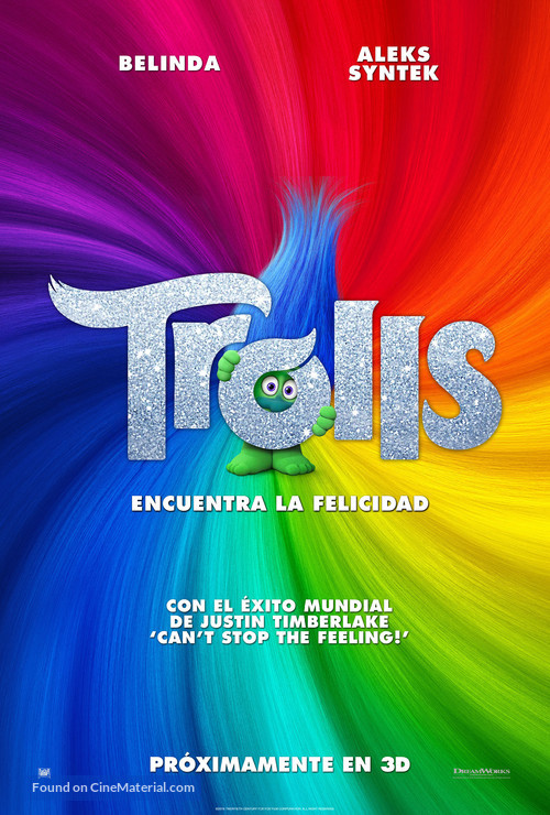 Trolls - Mexican Movie Poster
