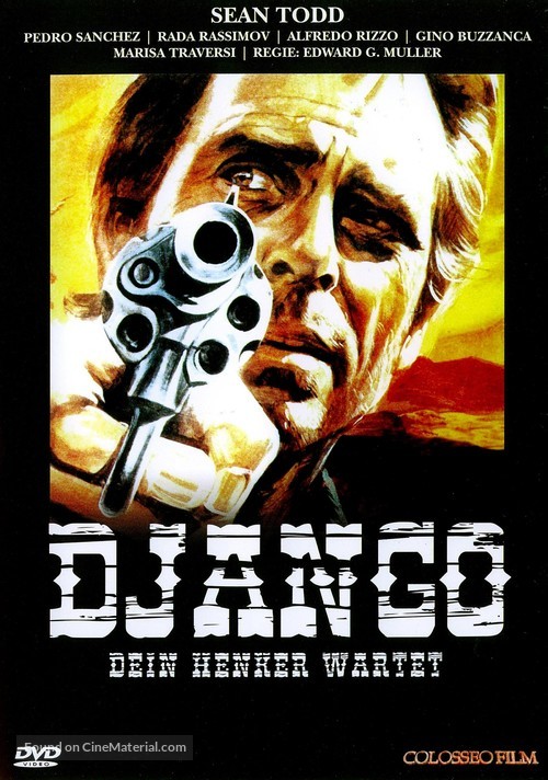 Non aspettare Django, spara - German DVD movie cover