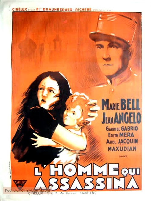 L&#039;homme qui assassina - French Movie Poster