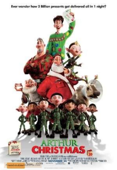 Arthur Christmas - Australian Movie Poster