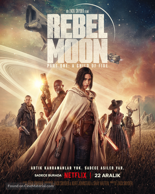Rebel Moon - Turkish Movie Poster