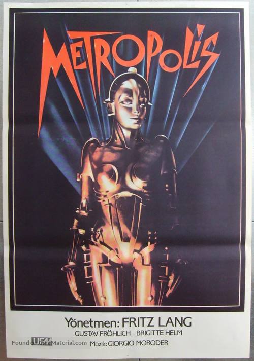 Metropolis - Turkish Movie Poster