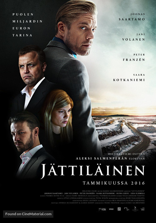 J&auml;ttil&auml;inen - Finnish Movie Poster