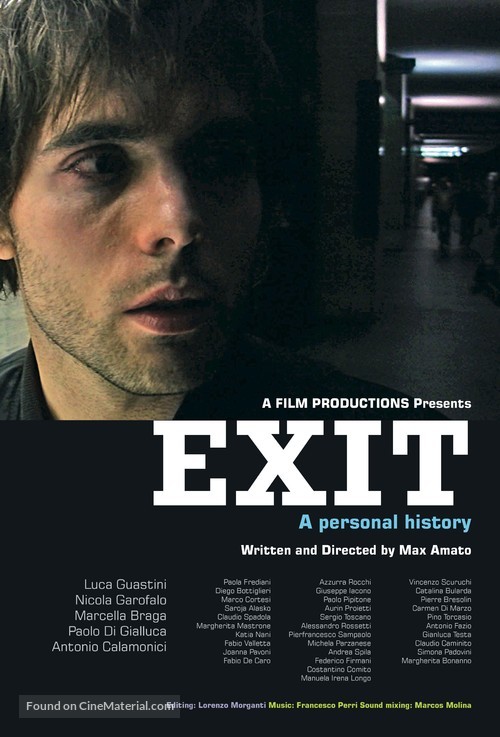 Exit: Una storia personale - British Movie Poster