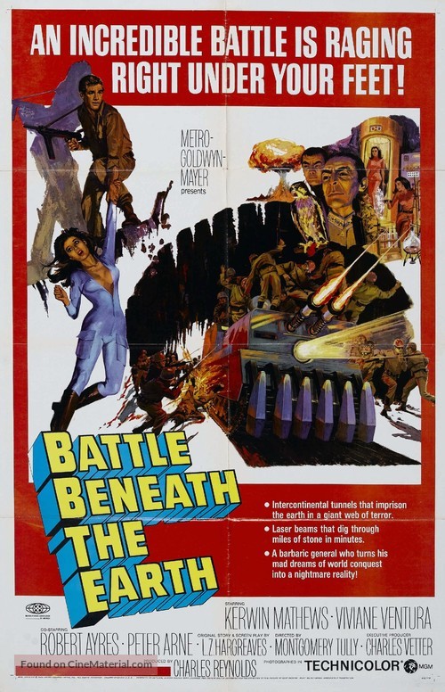 Battle Beneath the Earth - Movie Poster