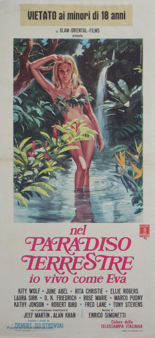 How I Lived As Eve - Italian Movie Poster